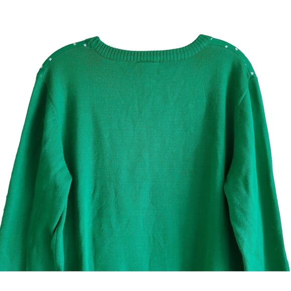 ELF Men's L Ugly Christmas Sweater Will Ferrell Christmas Got Me Like Long 42" - Picture 6 of 7